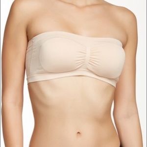 Halogen Seamless Bandeau Strapless Bra